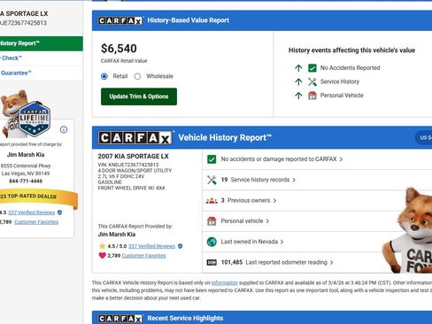 Used 2007 Kia Sportage LX image 17