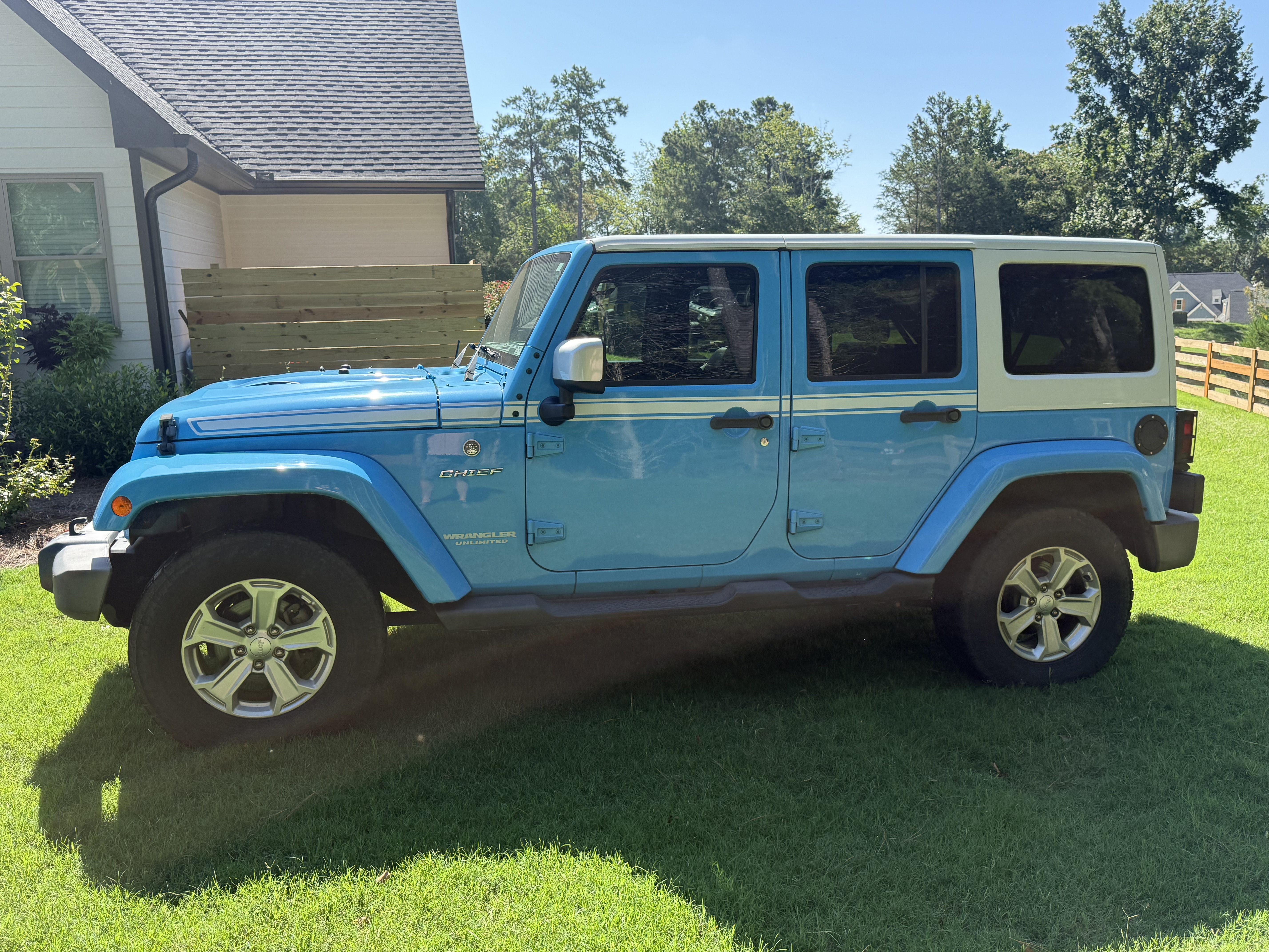 Used 2017 Jeep Wrangler Unlimited Sahara w/ Quick Order Package 24E Chief AWD/4WD image 4