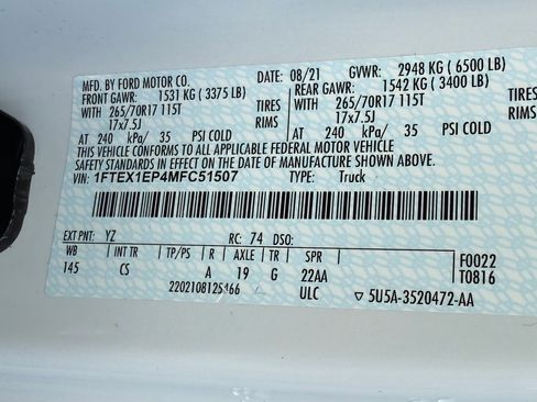 Used 2021 Ford F150 XL w/ Equipment Group 101A High image 32