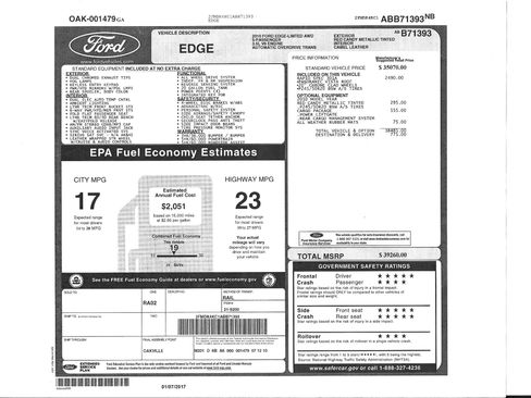 Used 2010 Ford Edge Limited image 16