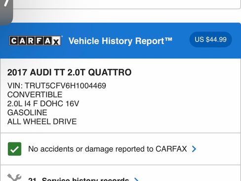 Used 2017 Audi TT 2.0T image 17