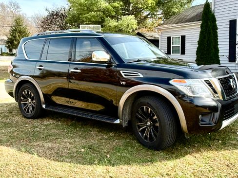 Used 2018 Nissan Armada Platinum w/ Captain Seat Package image 1