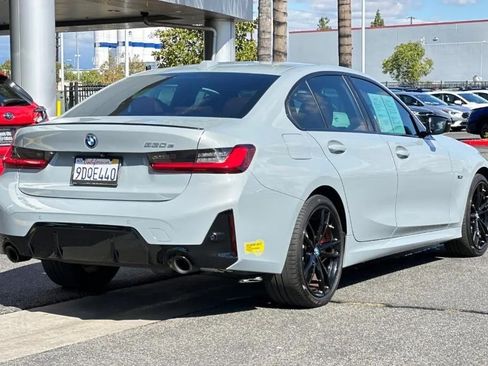 Used 2023 BMW 330e w/ M Sport Package RWD image 5