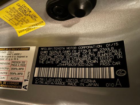 Used 2015 Lexus RC F w/ Premium Package image 29