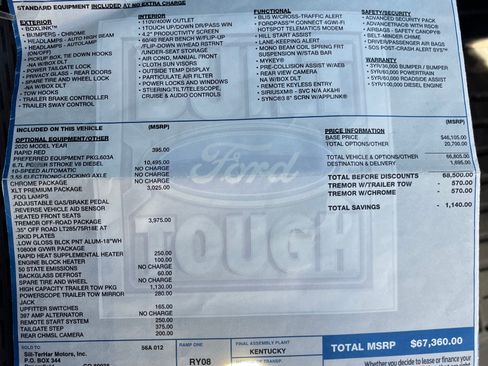 Used 2020 Ford F250 XLT w/ Tremor Off-Road Package image 5