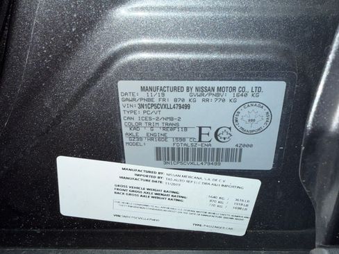 Used 2020 Nissan Kicks SV FWD image 22