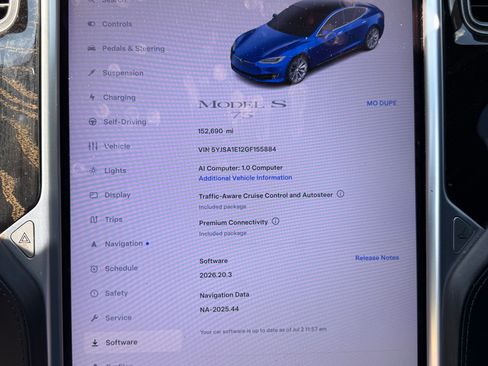 Used 2016 Tesla Model S 70 RWD image 12