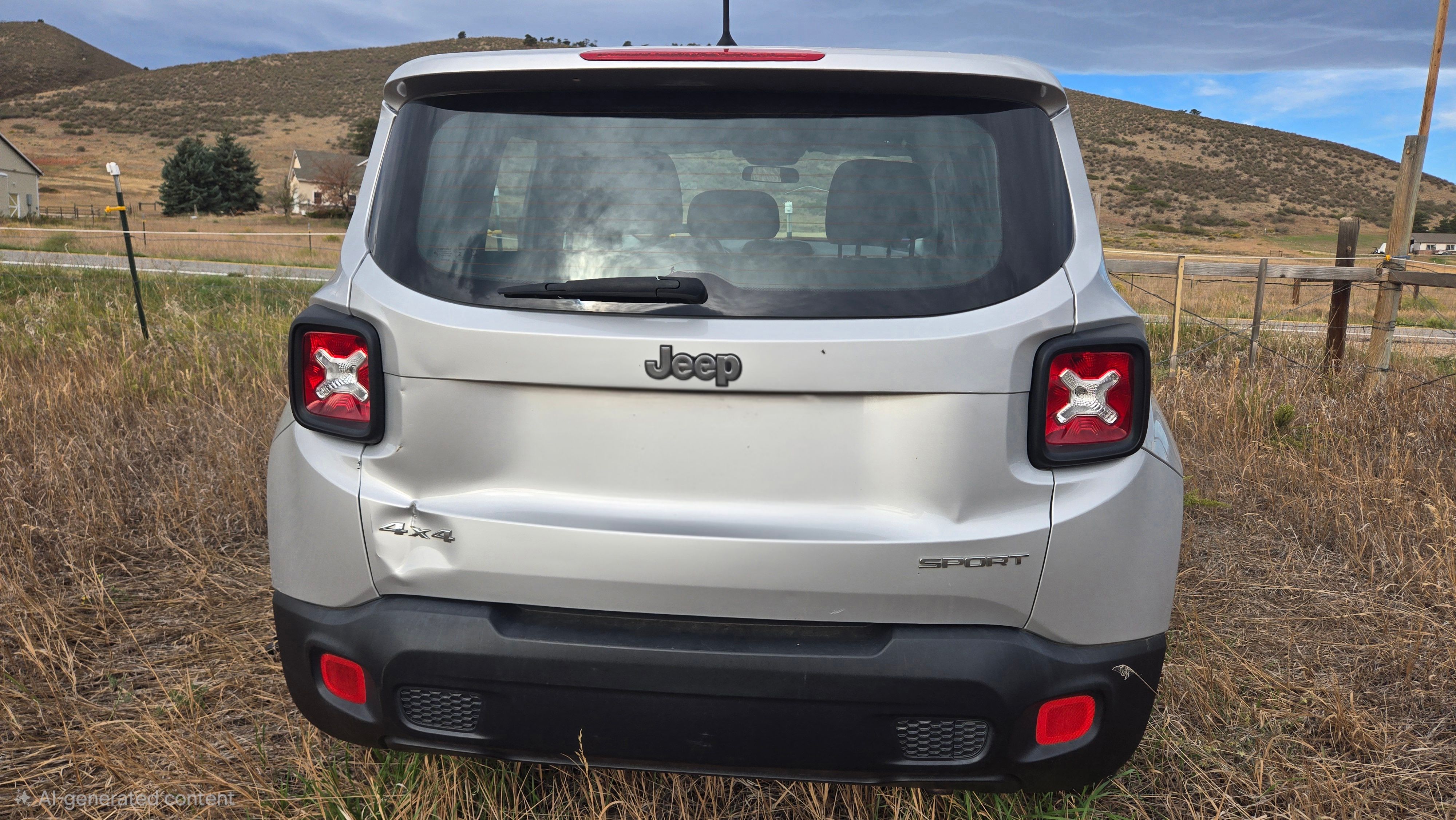 Used 2017 Jeep Renegade Sport w/ Power & Air Group AWD/4WD image 2