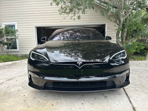 Used 2022 Tesla Model S Plaid AWD/4WD image 1