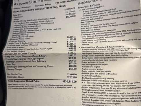 Used 2014 Bentley Flying Spur W12 image 13