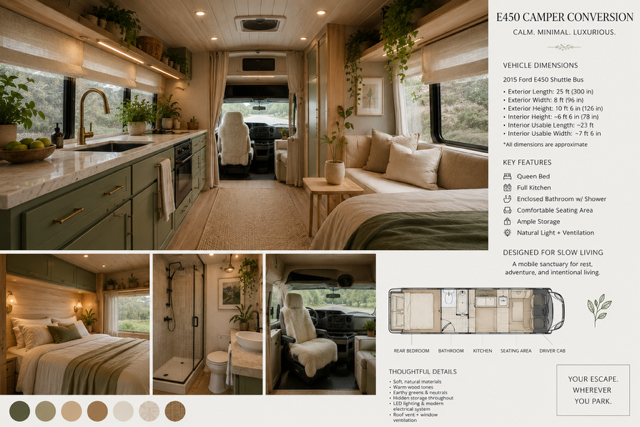 Used 2015 Ford E-450 and Econoline 450 Super Duty w/ Shuttle Bus Prep Package RWD image 10