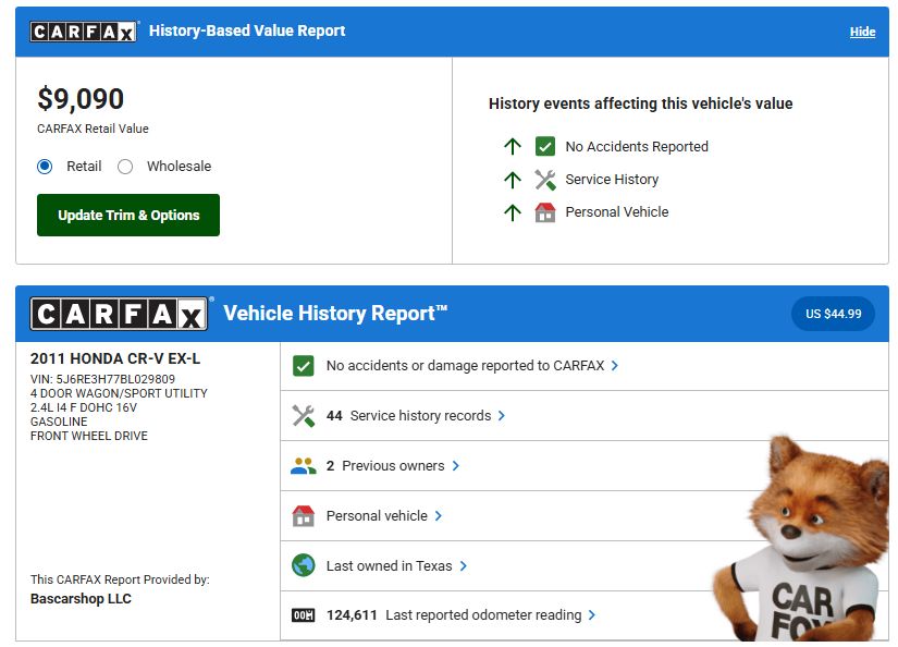 Used 2011 Honda CR-V EX-L image 11