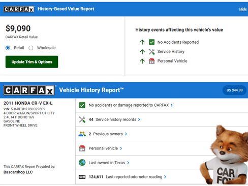 Used 2011 Honda CR-V EX-L image 11