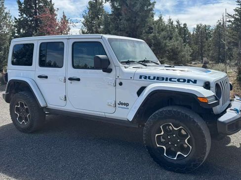 Used 2021 Jeep Wrangler Unlimited Rubicon 4xe w/ Cold Weather Group image 4