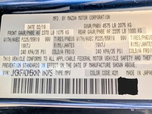 Used 2019 MAZDA CX-5 Grand Touring image 18