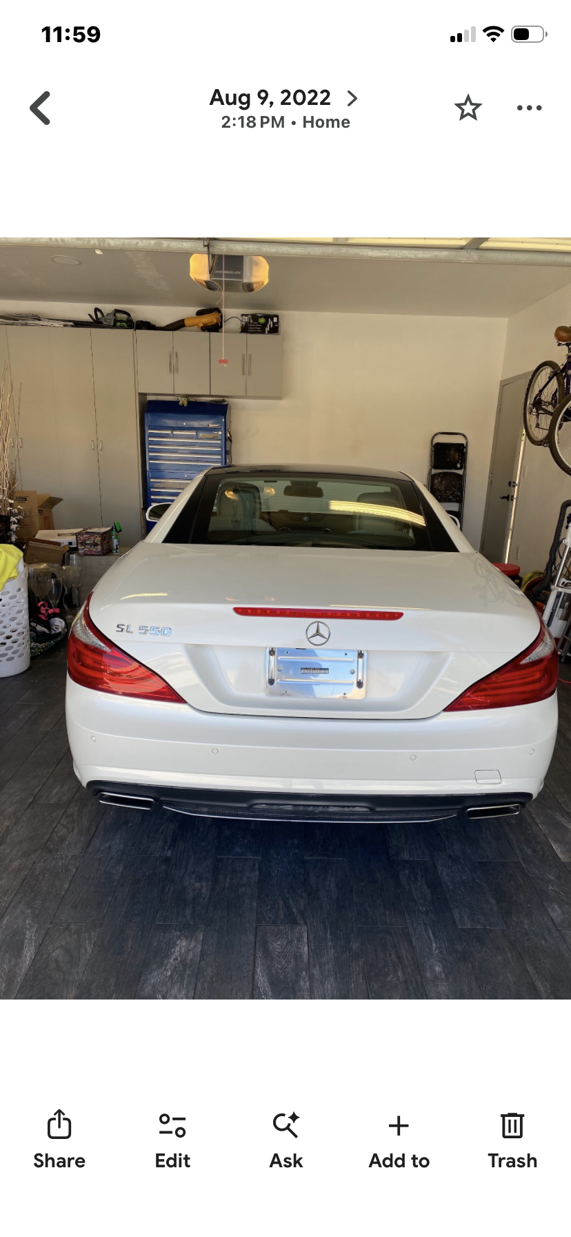 Used 2013 Mercedes-Benz SL 550 image 9