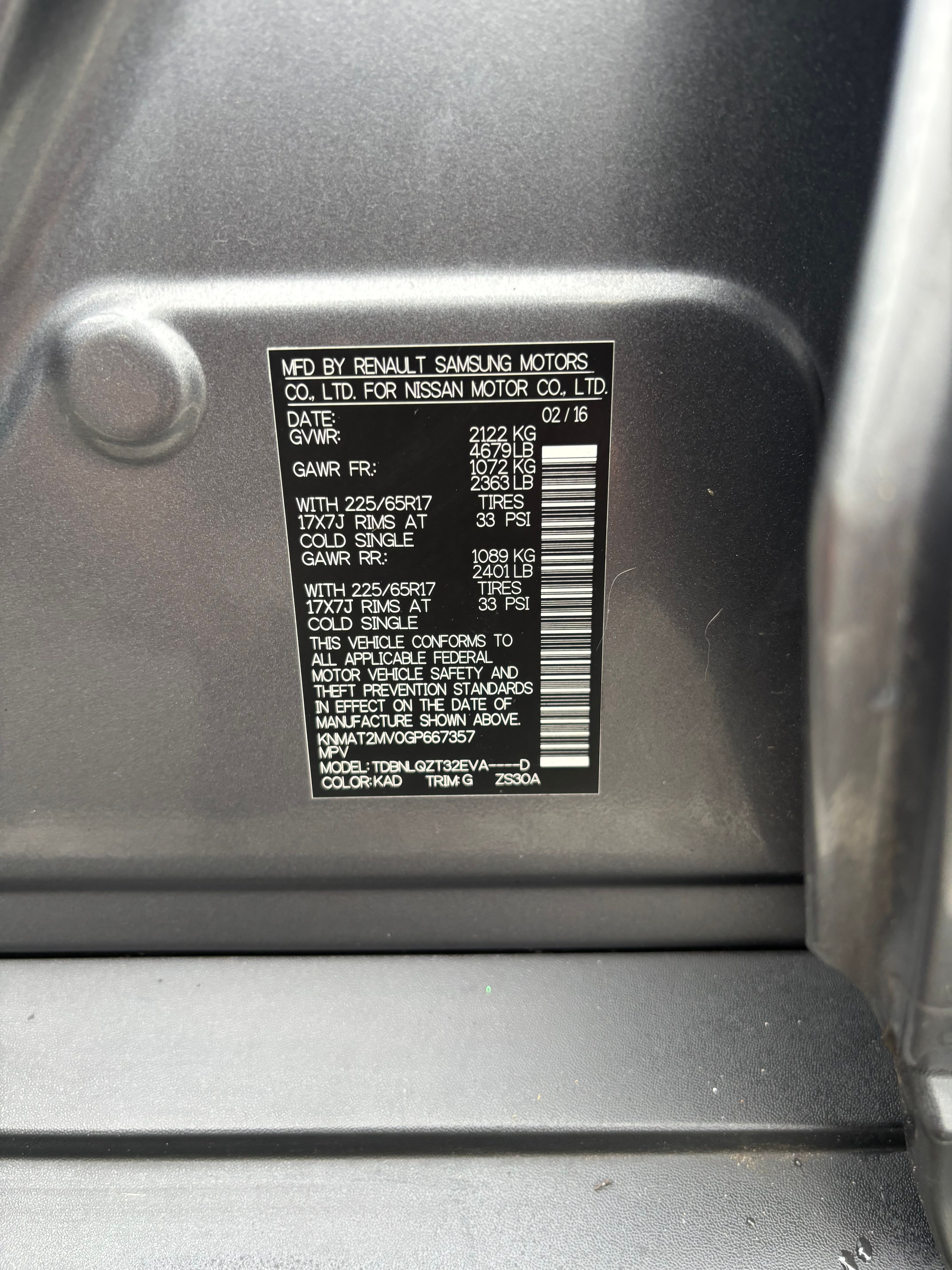 Used 2016 Nissan Rogue SV AWD/4WD image 31