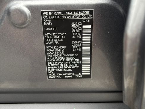 Used 2016 Nissan Rogue SV AWD/4WD image 31