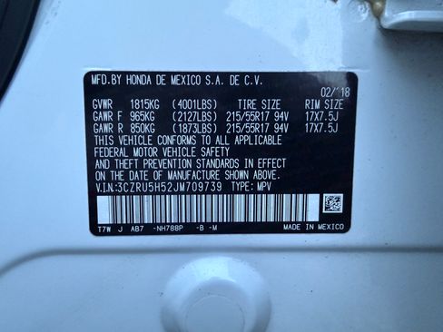 Used 2018 Honda HR-V EX image 15