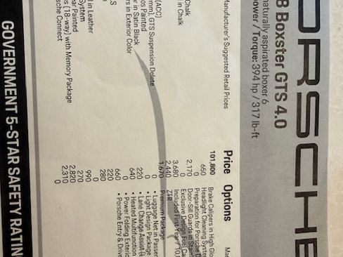 Used 2025 Porsche 718 Boxster GTS image 9