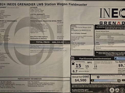 Used 2024 INEOS Grenadier image 30
