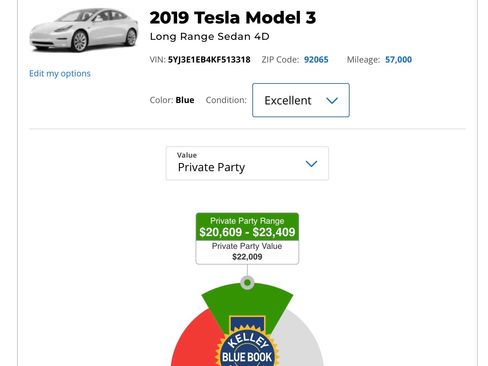 Used 2019 Tesla Model 3 Long Range image 17