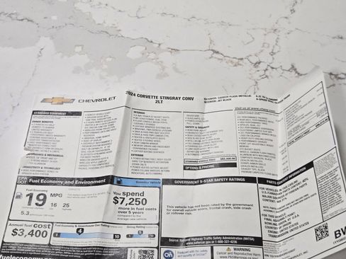 Used 2024 Chevrolet Corvette Stingray Preferred Conv w/ Z51 Performance Package image 11