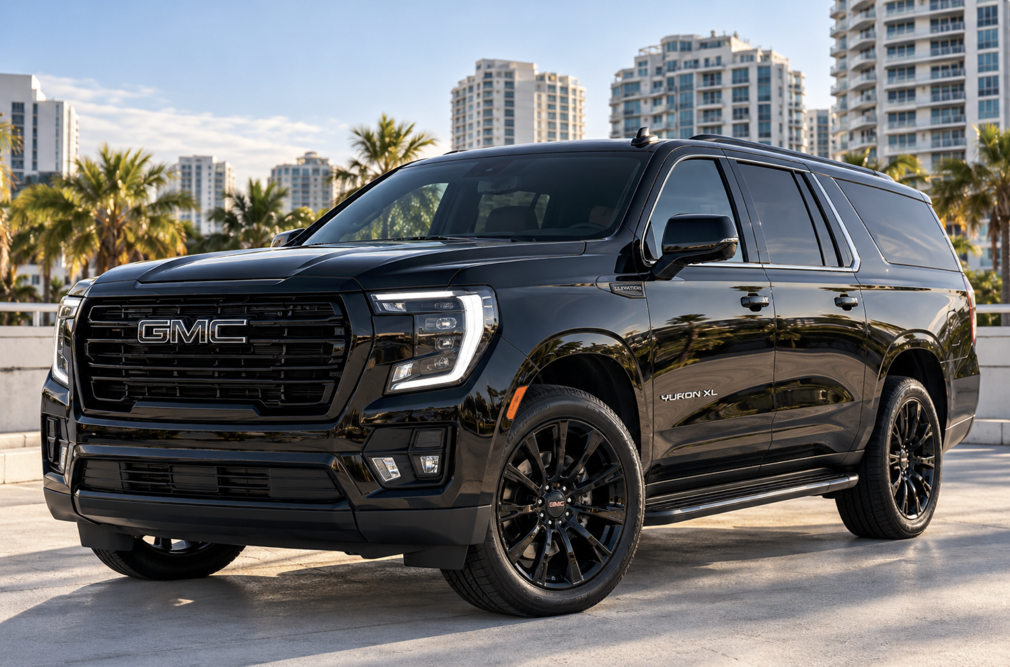 Used 2026 GMC Yukon XL Elevation w/ LPO, Elevation Black Package RWD image 1