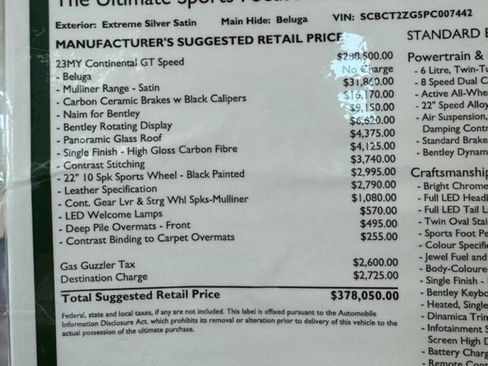 Used 2023 Bentley Continental GT Speed image 27