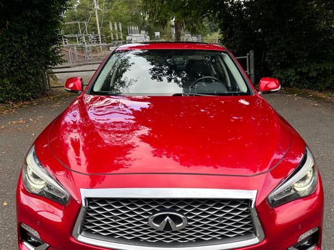 Used 2021 INFINITI Q50 Luxe w/ Cargo Package RWD image 2