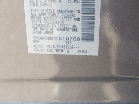 Used 2013 Nissan Pathfinder SV w/ Cargo Pkg image 6