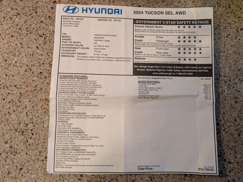 Used 2024 Hyundai Tucson SEL image 30