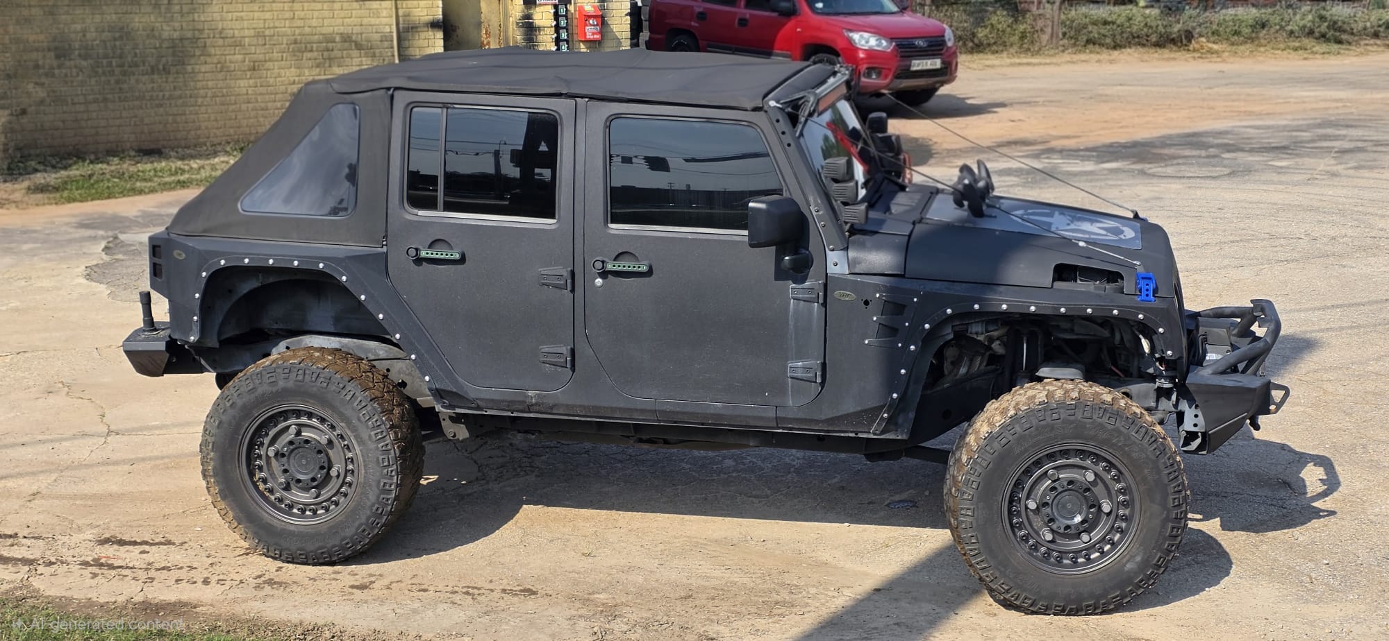 Used 2008 Jeep Wrangler Unlimited Sahara w/ Dual Top Group AWD/4WD image 1
