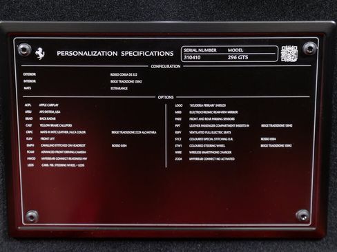 Used 2024 Ferrari 296 GTS image 10