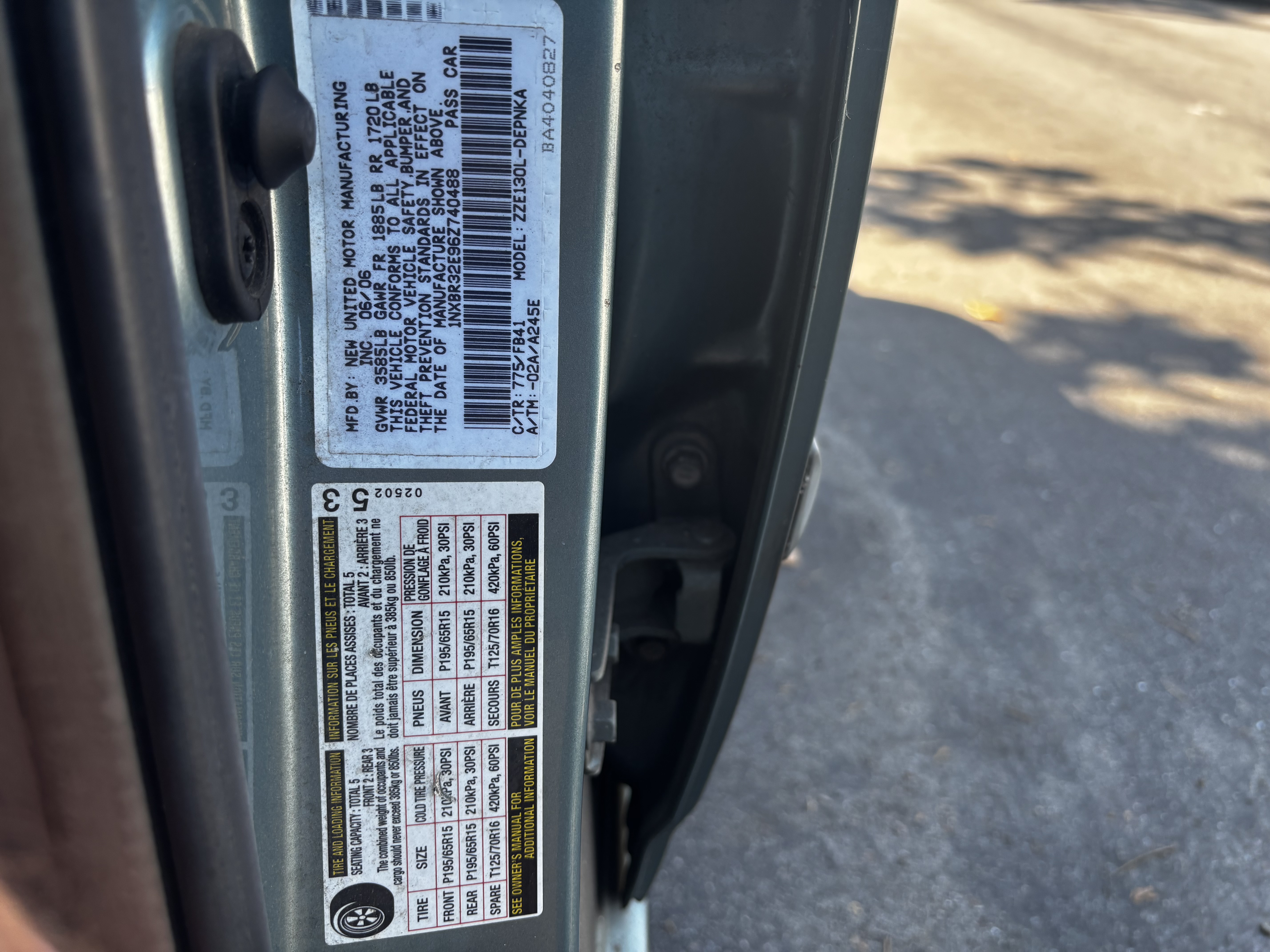 Used 2006 Toyota Corolla LE FWD image 18