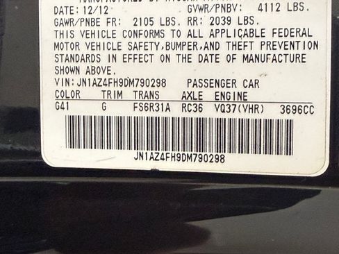 Used 2013 Nissan 370Z Touring w/ Sport Pkg image 15