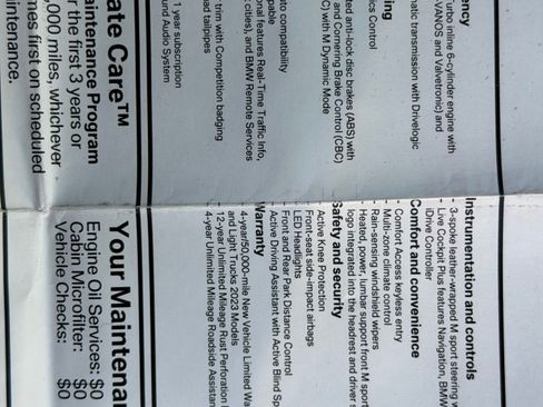 Used 2023 BMW M3 Competition w/ Parking Assistance Package image 6