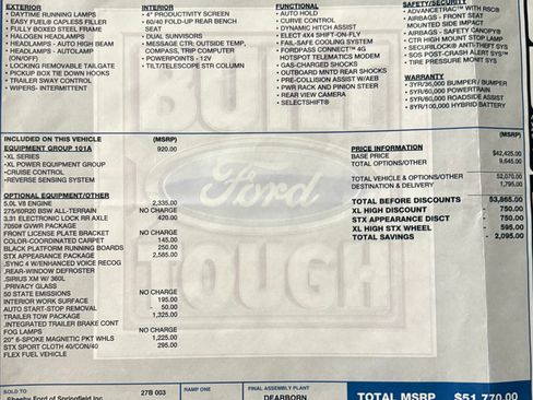 Used 2022 Ford F150 XL w/ STX Appearance Package AWD/4WD image 31