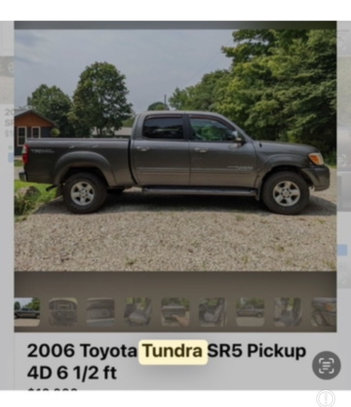 Used 2006 Toyota Tundra SR5 w/ TRD Off-Road Pkg AWD/4WD image 1