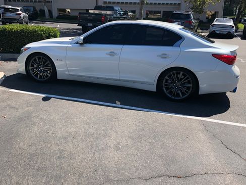 Used 2016 INFINITI Q50 Red Sport 400 RWD image 1
