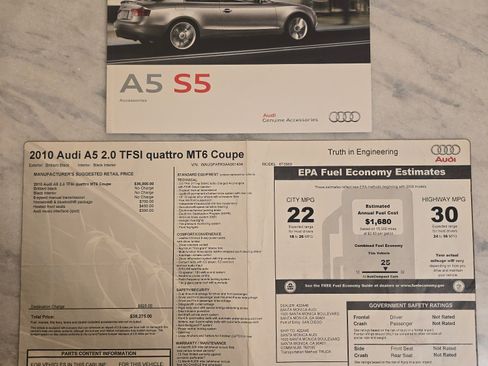 Used 2010 Audi A5 2.0T Premium w/ Bluetooth/Homelink Pkg image 28