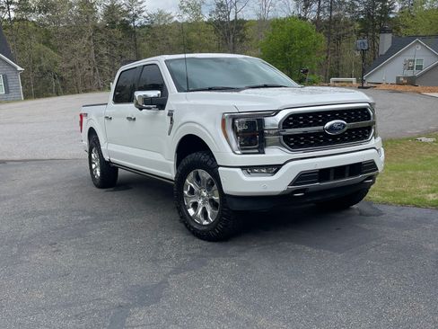 Used 2021 Ford F150 Platinum w/ Equipment Group 701A High image 1