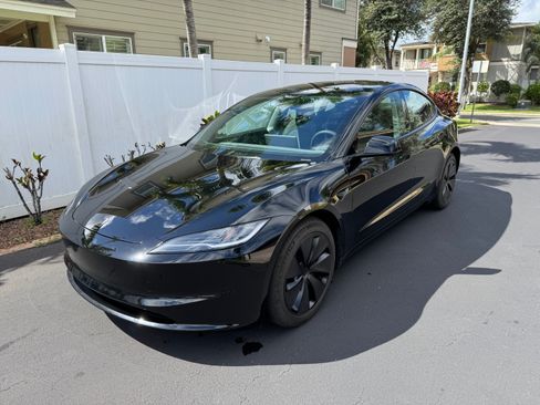 Used 2024 Tesla Model 3 Long Range AWD/4WD image 1