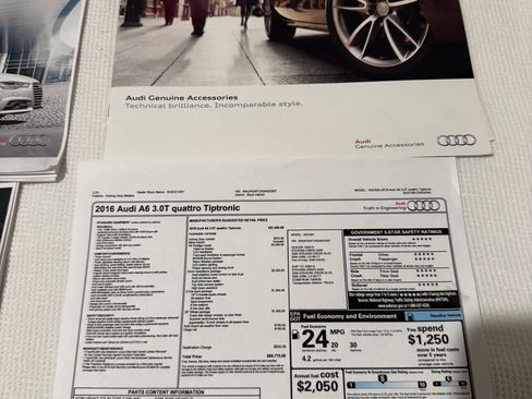 Used 2016 Audi A6 3.0T Prestige AWD/4WD image 30
