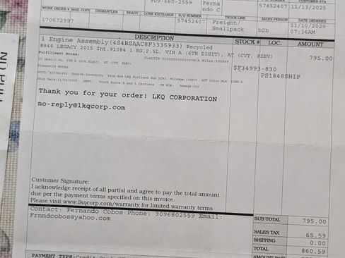 Used 2015 Subaru Outback 2.5i Limited image 8