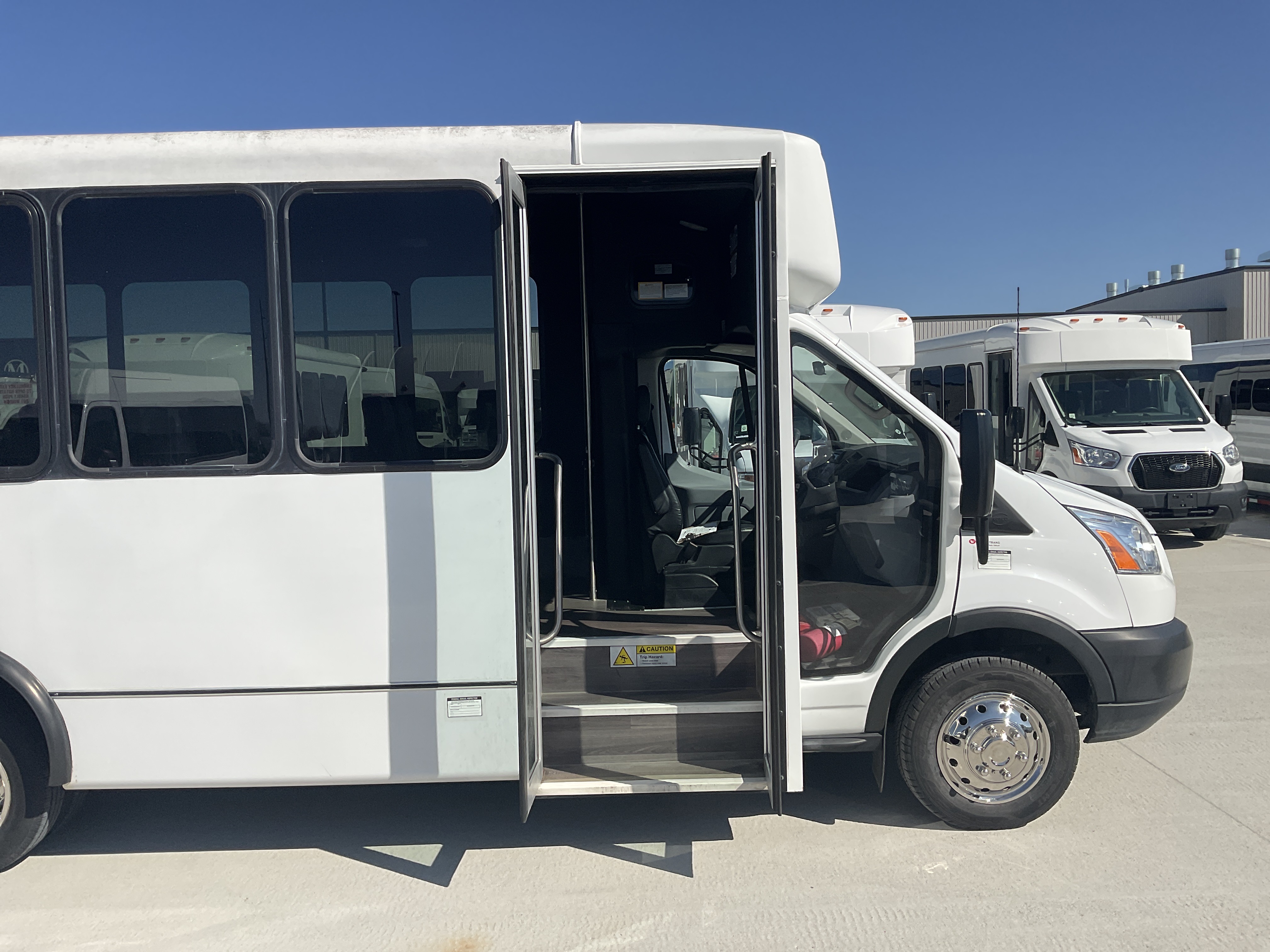 Used 2019 Ford Transit 350 156 DRW w/ Shuttle Bus Prep Package RWD image 9