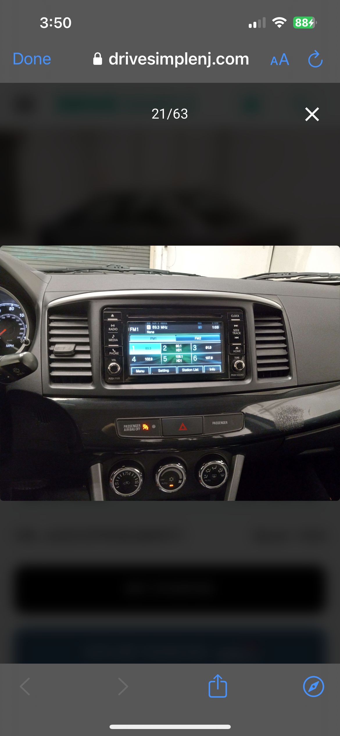 Used 2016 Mitsubishi Lancer SEL AWD/4WD image 10