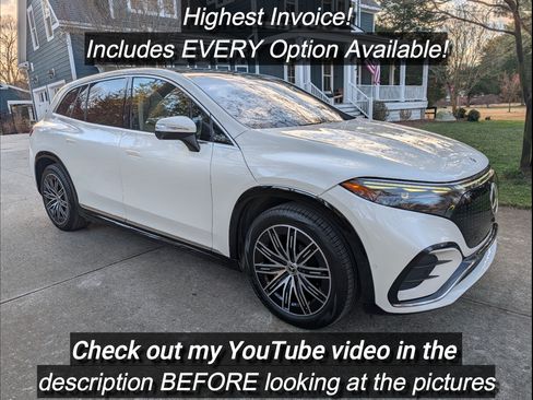 Used 2023 Mercedes-Benz EQS 580 4MATIC SUV image 1