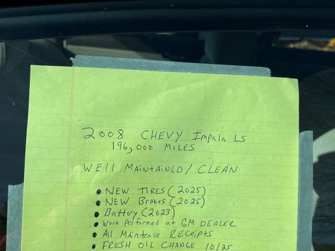 Used 2008 Chevrolet Impala LS image 4