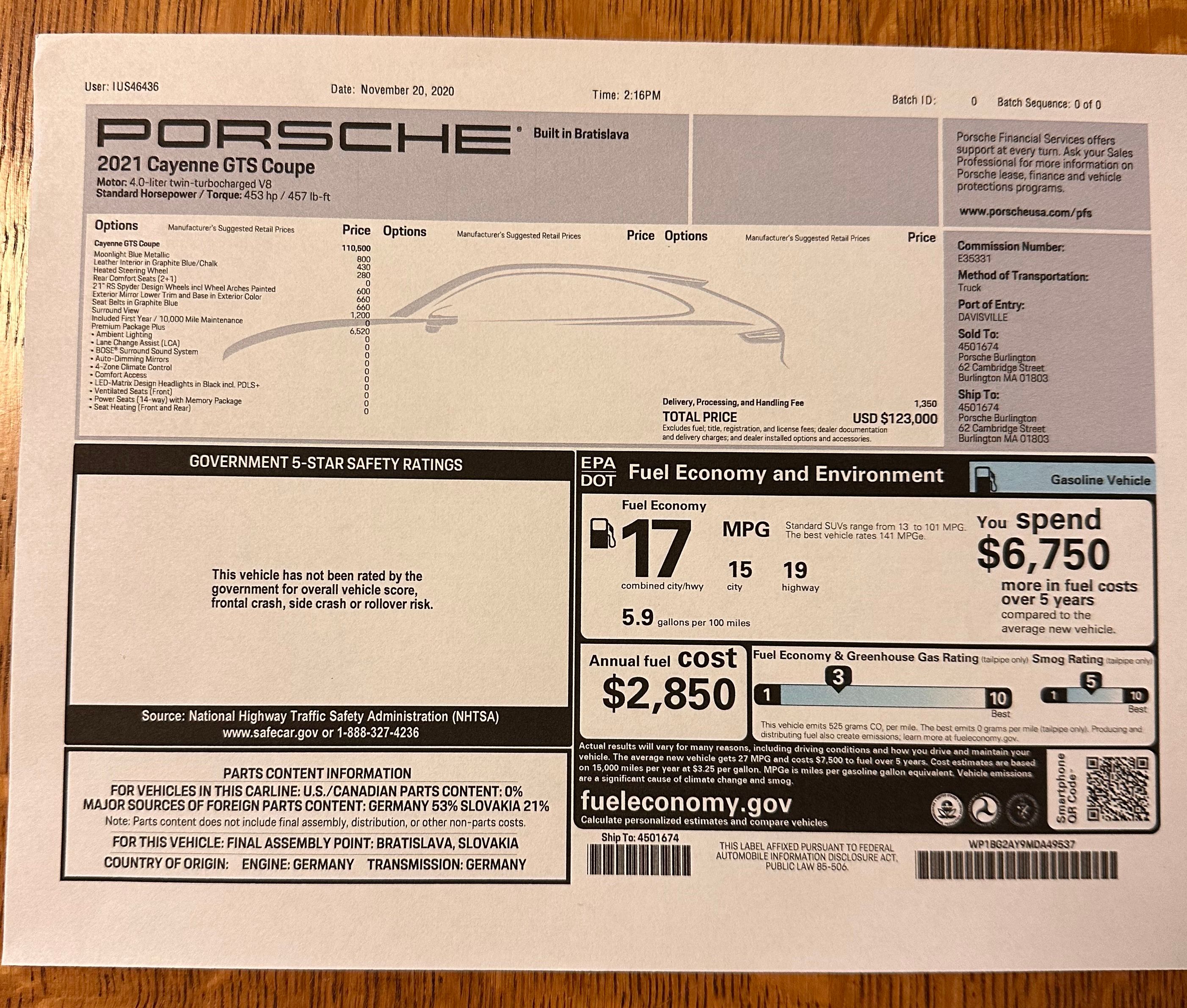 Used 2021 Porsche Cayenne GTS AWD/4WD image 30